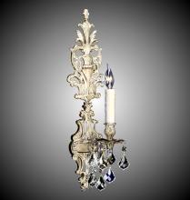 American Brass & Crystal WS9484-A-01G-PI - One Light Wall Sconce